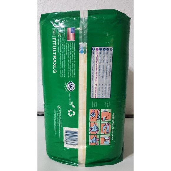 FitRight Ultra Adult Diapers, Incontinence Briefs with Tabs, Heavy 20 Ct ✅ - Picture 8 of 9